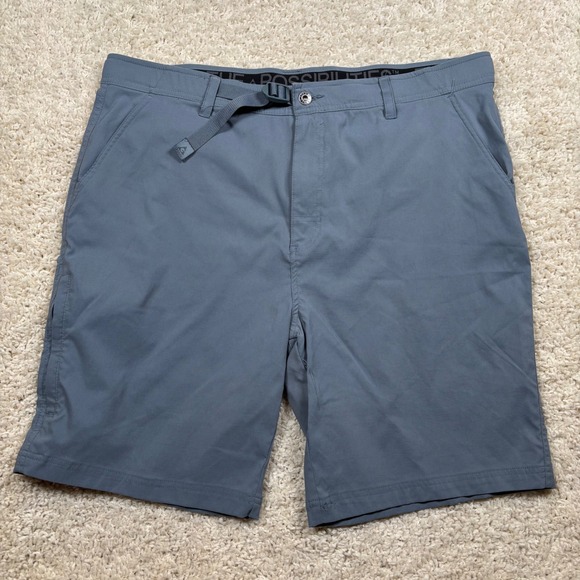 Gerry Weber Other - GERRY Men's Gray Outdoor Cargo Shorts Size 40 Built In Belt Quick Dry